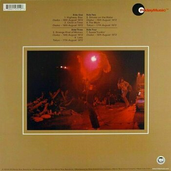 LP deska Deep Purple - Made In Japan (180g) (2 LP) - 2