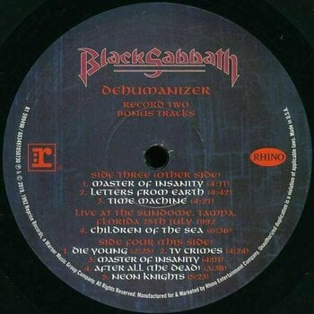 Disque vinyle Black Sabbath - Dehumanizer (2 LP) - 5