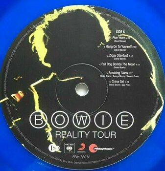 LP ploča David Bowie - A Reality Tour (Blue Coloured) (Box Set) - 11