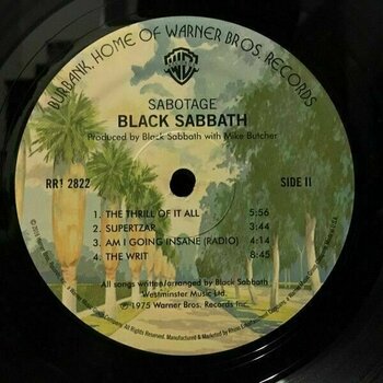Vinyl Record Black Sabbath - Sabotage (LP) - 3