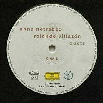 Vinyl Record Anna Netrebko - Duets (2 LP) - 5