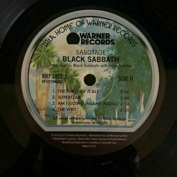 Vinyl Record Black Sabbath - Sabotage (LP) - 5
