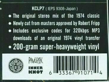 Disco de vinil King Crimson - Red (200g) (LP) - 6