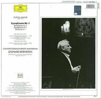 Disc de vinil Leonard Bernstein - Mahler Symphony No 1 (LP + CD) - 2