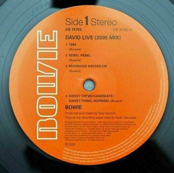 LP deska David Bowie - David Live (3 LP) - 3
