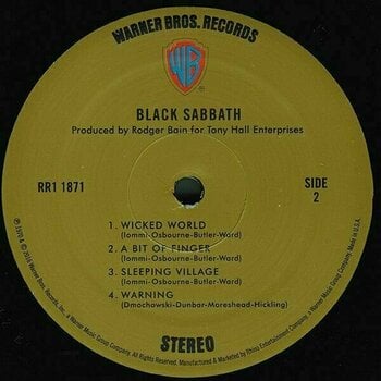 Vinyl Record Black Sabbath - Black Sabbath (LP) - 3