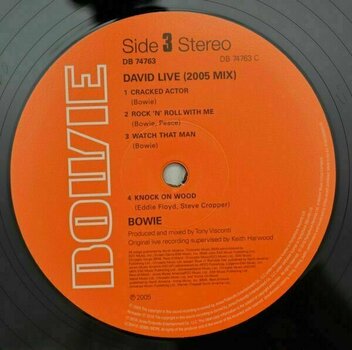 LP deska David Bowie - David Live (3 LP) - 5