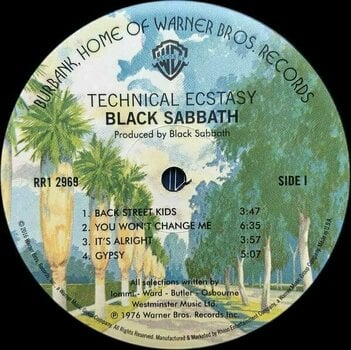 Vinyl Record Black Sabbath - Technical Ecstasy (LP) - 2