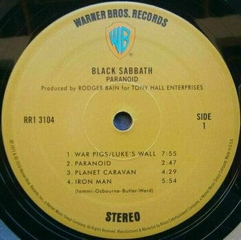 Vinyl Record Black Sabbath - Paranoid (180g) (LP) - 2