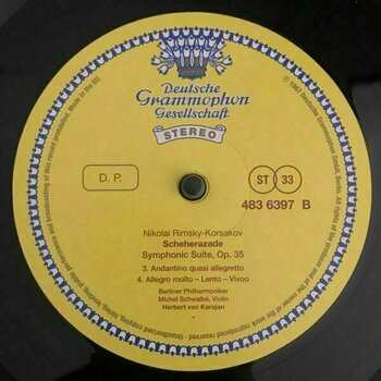 Vinylplade Herbert von Karajan - Rimsky-Korsakov (LP) - 4