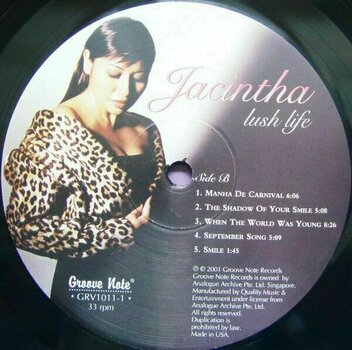 Vinyl Record Jacintha - Lush Life (2 LP) - 4