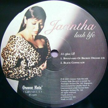Vinyl Record Jacintha - Lush Life (2 LP) - 6