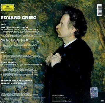 Vinyl Record Herbert von Karajan - Grieg (LP) - 2