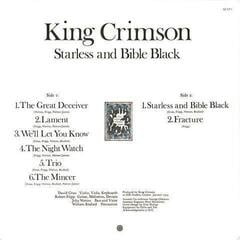Vinylplate King Crimson Starless and Bible Black (200g) (Vinyl LP) - 1