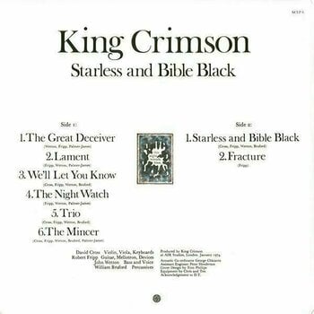 Vinyl Record King Crimson - Starless and Bible Black (200g) (LP) - 2