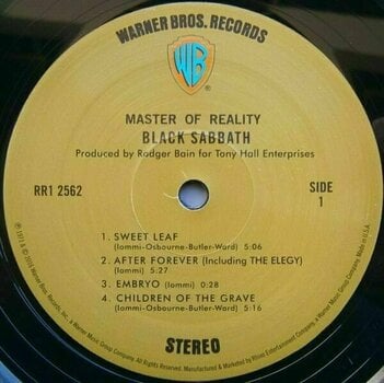 Płyta winylowa Black Sabbath - Master of Reality (180g) (LP) - 2