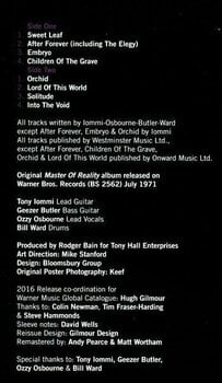 Vinyl Record Black Sabbath - Master of Reality (180g) (LP) - 7