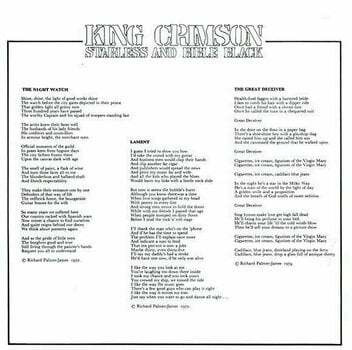 Vinyl Record King Crimson - Starless and Bible Black (200g) (LP) - 6
