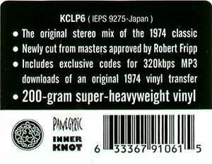 Vinyl Record King Crimson - Starless and Bible Black (200g) (LP) - 7