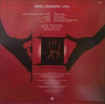 Vinyl Record King Crimson - USA (200g) (LP) - 5