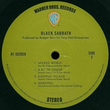 Vinyl Record Black Sabbath - Black Sabbath (Deluxe Edition) (2 LP) - 3