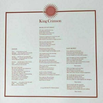 Vinylskiva King Crimson - Larks Tongues in Aspic (LP) - 6