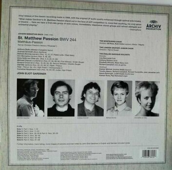 Disque vinyle Bach - St Matthew Passion (3 LP) - 8