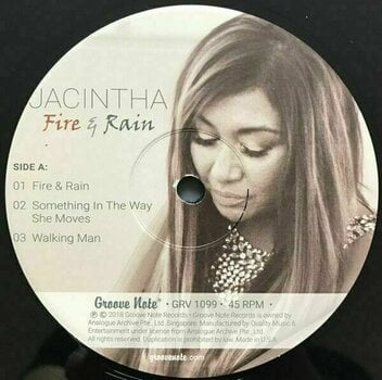 Schallplatte Jacintha - Fire & Rain - James Taylor Tribute (2 LP) - 2