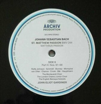 Грамофонна плоча J. S. Bach - St Matthew Passion (3 LP) - 7