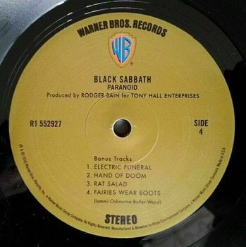 Vinyl Record Black Sabbath - Paranoid (Deluxe Edition) (2 LP) - 5