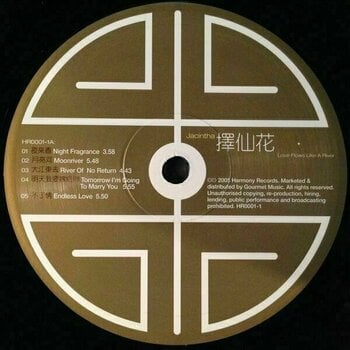 Vinyl Record Jacintha - Love Flows Like A River (LP) - 3