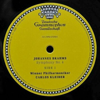 LP deska Johannes Brahms - Symphony No 4 (Kleiber) (LP) - 3