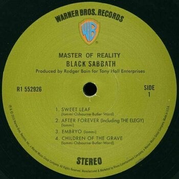 Vinyl Record Black Sabbath - Master of Reality (Deluxe Edition) (2 LP) - 2