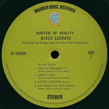 LP Black Sabbath - Master of Reality (Deluxe Edition) (2 LP) - 4