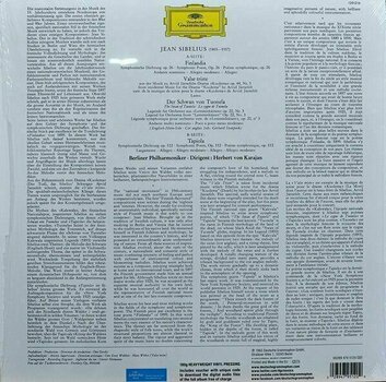 Vinylplade Herbert von Karajan - Sibelius Finlandia Valse Triste Th (LP) - 2