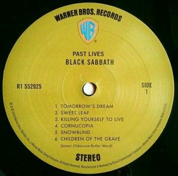 Vinyl Record Black Sabbath - Past Lives (Deluxe Edition) (2 LP) - 2