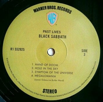 Vinyl Record Black Sabbath - Past Lives (Deluxe Edition) (2 LP) - 4
