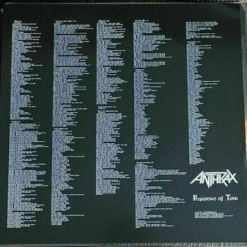Грамофонна плоча Anthrax - Persistence Of Time (30th Anniversary) (4 LP) - 4