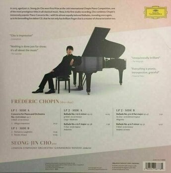 Δίσκος LP Fryderyk Chopin - Piano Concertos No 1 & Ballades (2 LP) - 4