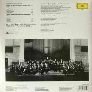 Δίσκος LP Fryderyk Chopin - Piano Concertos Nos 1 & 2 (2 LP) - 6