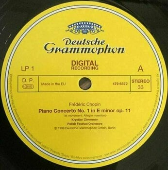 LP plošča Fryderyk Chopin - Piano Concertos Nos 1 & 2 (2 LP) - 2