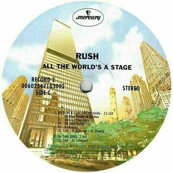 Vinylskiva Rush - All the World's a Stage (2 LP) - 6