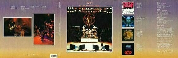 LP Rush - All the World's a Stage (2 LP) - 9