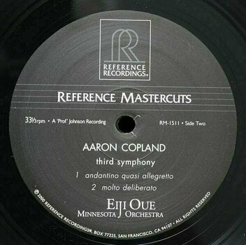 Vinyl Record Eiji Oue - Copland Fanfare For The Common Man & Third Symphony (200g) (LP) - 5