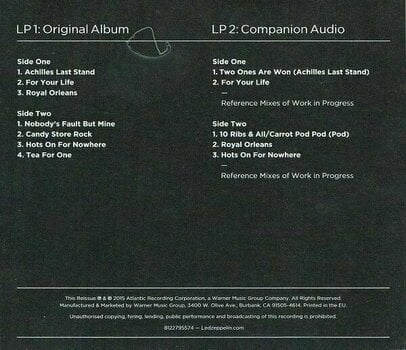 LP ploča Led Zeppelin - Presence (Deluxe Edition) (2 LP) - 11