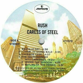 Vinyl Record Rush - Caress of Steel (LP) - 4