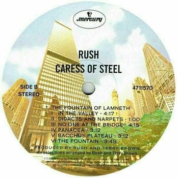 Hanglemez Rush - Caress of Steel (LP) - 5