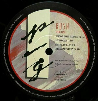 Hanglemez Rush - Grace Under Pressure (LP) - 3
