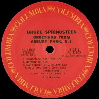 Vinyl Record Bruce Springsteen - The Album Collection Vol 1 1973-1984 (Box Set) - 8