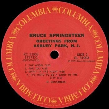 Vinyl Record Bruce Springsteen - The Album Collection Vol 1 1973-1984 (Box Set) - 9